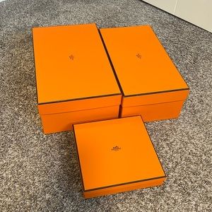 Authentic Hermes boxes